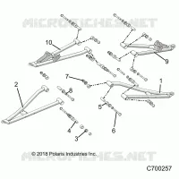 FRONT SUSPENSION CONTROL ARMS