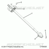 DRIVE TRAIN, FRONT KARDANWELLE