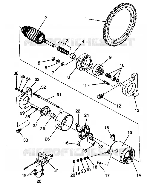 ANLASSER ASSEMBLY LITE DELUXE 0943431 (4924992499047A)