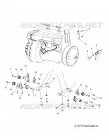 MOTOR, MOUNTING -S17CEA5BSA/BSL (49SNOWMOTORMOUNT14550)
