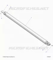 ANTRIEB, PROP SHAFT,FRONT