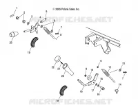 GEAR SELECTOR/DIFFERENTIAL LOCK