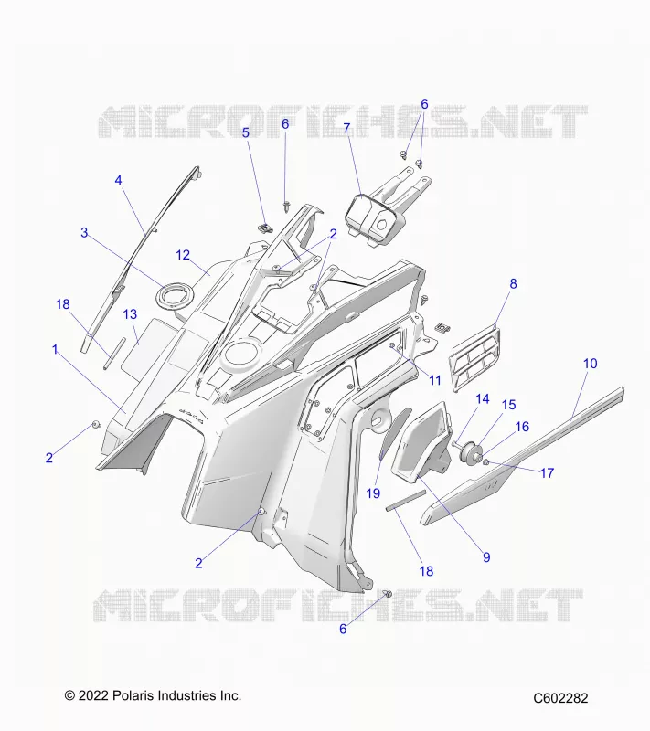 MIDDLE FAIRING