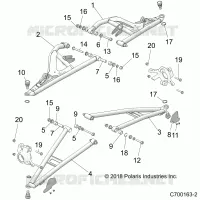 FRONT SUSPENSION CONTROL ARMS