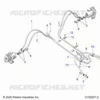 BRAKE LINES, REAR
