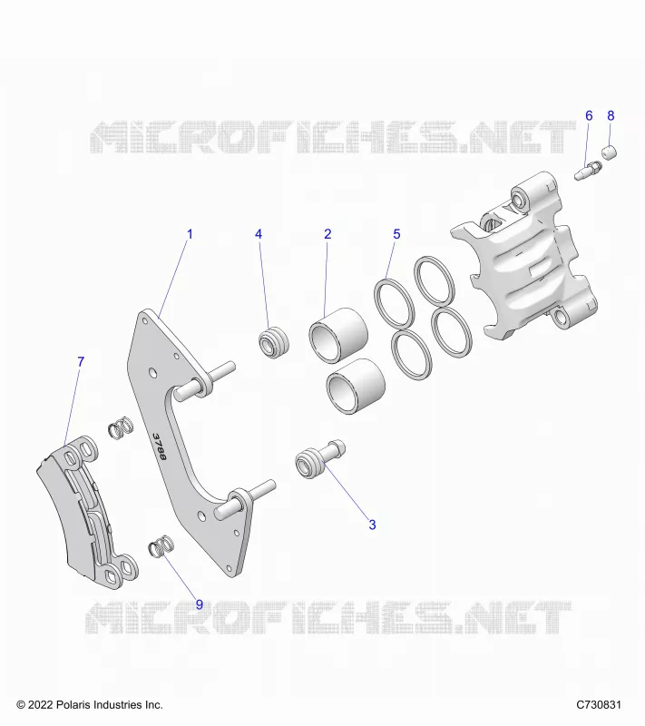 VORDERBREMSE CALIPER