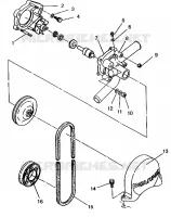 WASSERPUMPE RXL TOURING E940869 (49274327430037)