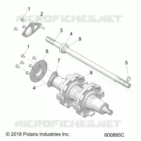 DRIVE TRAIN, JACKSHAFT AND ANTRIEBSWELLE