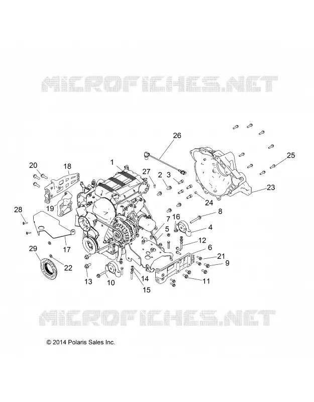 MOTOR, MOUNTING