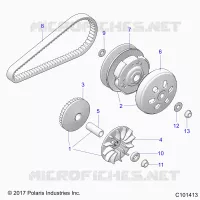 ANTRIEB, PRIMARY CLUTCH