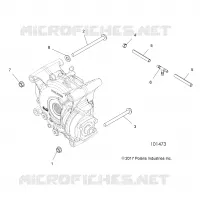 ANTRIEB, GEARCASE MOUNTING, REAR