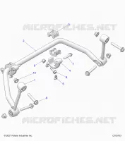 SUSPENSION, FRONT STABILISATORSTANGE