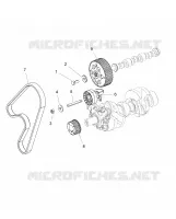 MOTOR, TIMING PULLEY, TIMING BELT, JOCKEY PULLEY