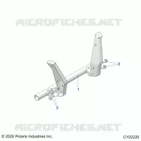 KAROSSERIE HINTEN RACK SUPPORT