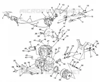 MOTORAUFHÄNGUNG  XPLORER 500 W97CD50A (4941354135A011)