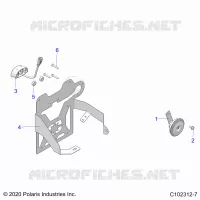 ELEKTRIC, HORN, AND LICENSE PLATE LIGHT