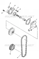 WASSERPUMPE 500 and 500 Classic (4919251925032A)