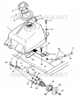 TREIBSTOFF TANK Scrambler 400 W98BC38C (4947254725A013)