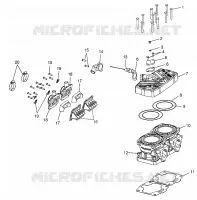 ZYLINDER 700 RMK 0970966, 700 SKS 0970566, AND EUROPEAN 700 SKS E970566 (4938573857C007)