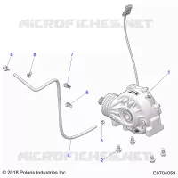 ANTRIEB, FRONT GEARCASE MOUNTING