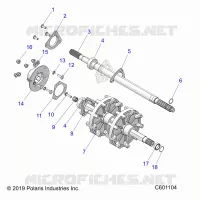 ANTRIEB, JACKSHAFT AND DRIVESHAFT
