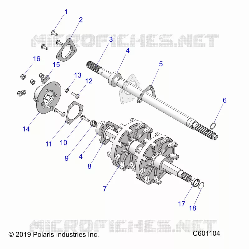 ANTRIEB, JACKSHAFT AND DRIVESHAFT