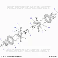 FRONT SUSPENSION HUB