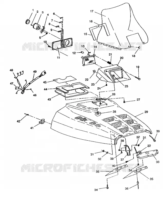 HAUBE ASSEMBLY SPORT SKS E940243 (49273627360007)