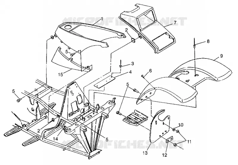 KABINE MAGNUM 2X4 W967544 (4936033603A005)