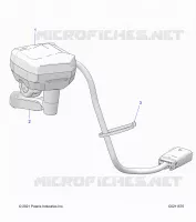 LENKUNG, CONTROLS, THROTTLE ASM.