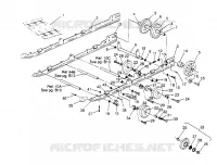 SUSPENSION ASSEMBLY STORM 0950782, STORM SKS 0950582,  EURO STORM E950782, (4929012901B011)