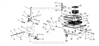 ÖLTANK/LUFTFILTERKASTEN  600 XCR 0951676 (4929132913C004)