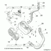 ANTRIEB, CLUTCH COVER AND DUCTING