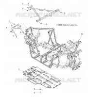 CHASSIS, MAIN FRAME AND SKID PLATE