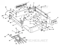 HINTER BED MOUNTING 6X6 350L W938739 (4924062406004A)