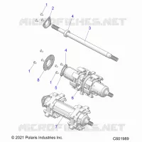 DRIVE TRAIN, JACKSHAFT AND ANTRIEBSWELLE