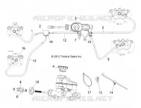 BREMSES, LINES AND MASTER CYLINDER