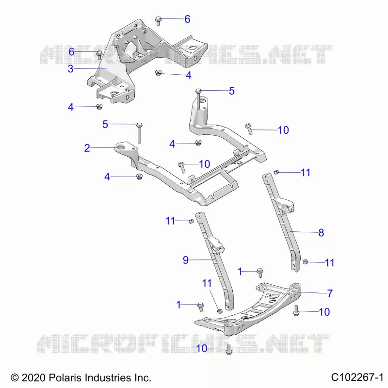FRONT RACK SUPPORT