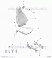 SITZ (PASSENGER) AND SEAT BELT MOUNTING