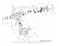 ANTRIEB, MID GETRIEBEGEHÄUSE INTERNALS