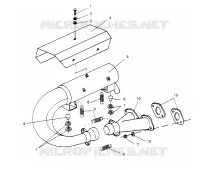 ABGASSYSTEM LITE 0953433 and LITE DELUXE 0953431 (4928902890C003)