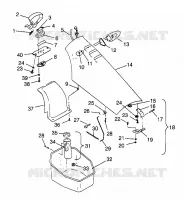 Front-Einschubfach SLTX B964590 and Intl. SLTX I964590 (4935783578A008)