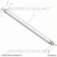 ANTRIEB, PROP SHAFT,FRONT