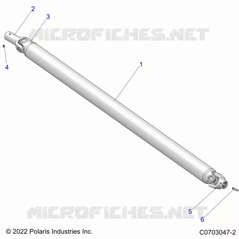 ANTRIEB, PROP SHAFT,FRONT