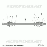 ANTRIEB, FRONT HALF SHAFT
