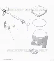 LENKUNG, CONTROLS, THROTTLE ASM. AND CABLE