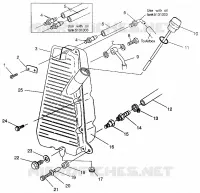 ÖLTANK Magnum 4x4 W968144 and  Swedish Magnum 4x4 S968144 (4936053605A012)