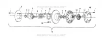 angetriebene Kupplungs XLT RMK 0960956, XLT SKS 0960556 and EUROPEAN XLT SKS E960556 (4931813181C004)