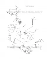 TREIBSTOFF TANK AND VERGASER MOUNTING