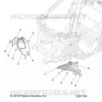 CHASSIS, TIE ROD BOOT ASM.